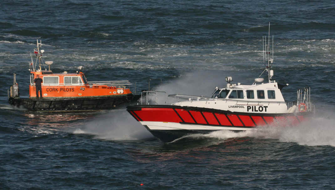 Port of Cork Pilots Navigate Big Seas in Interceptor 48 Pilot Boat